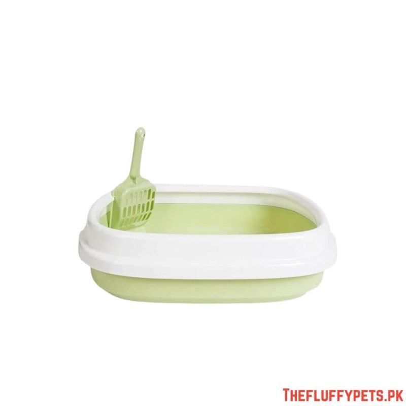Cat Litter Tray with Lid & Scoop