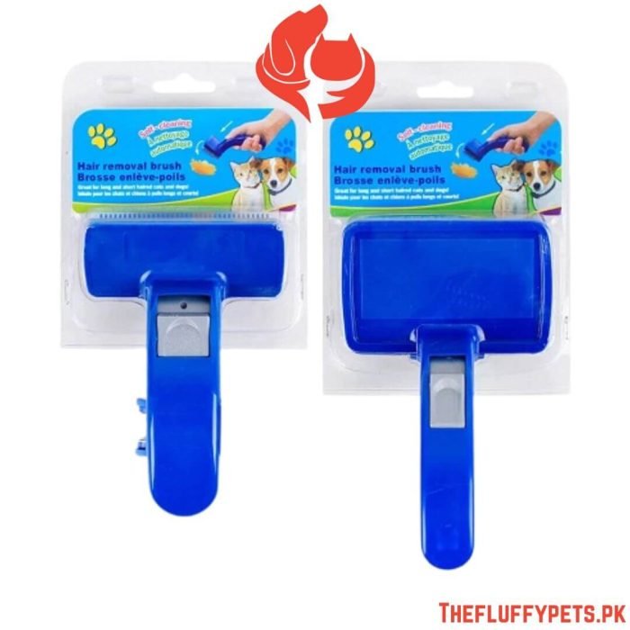 Button Blue Brush
