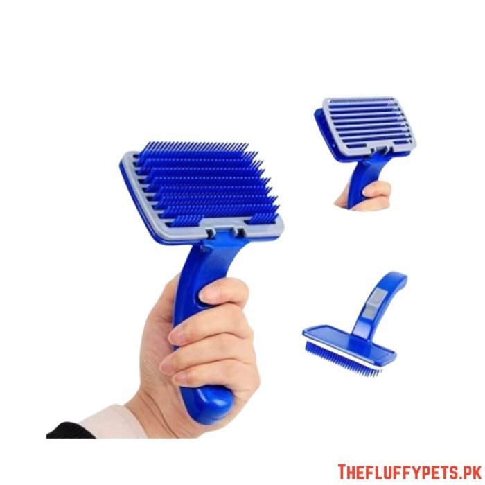 Button Blue Brush