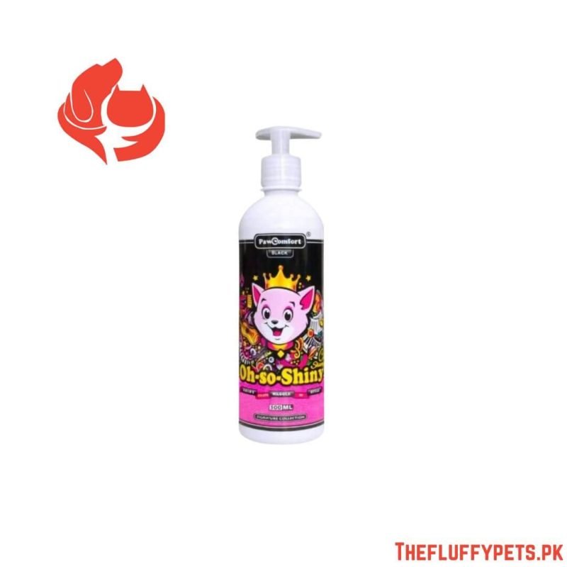 PawComfort Black Oh-So-Shiny Shampoo for Cats