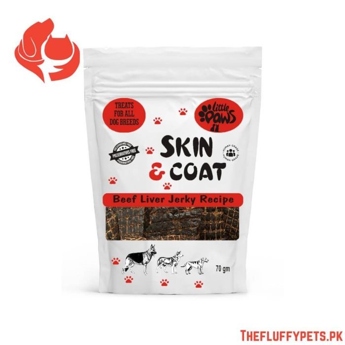 Skin Coat Beef Liver Jerky for Dogs