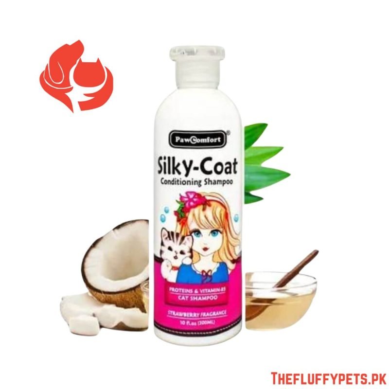 Paw Comfort Silky Coat Cat Pink Shampoo 300ml