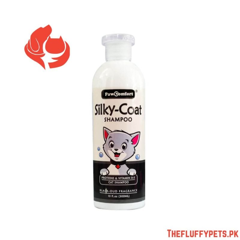 Paw Comfort Silky Coat Cat Black Shampoo 300ml