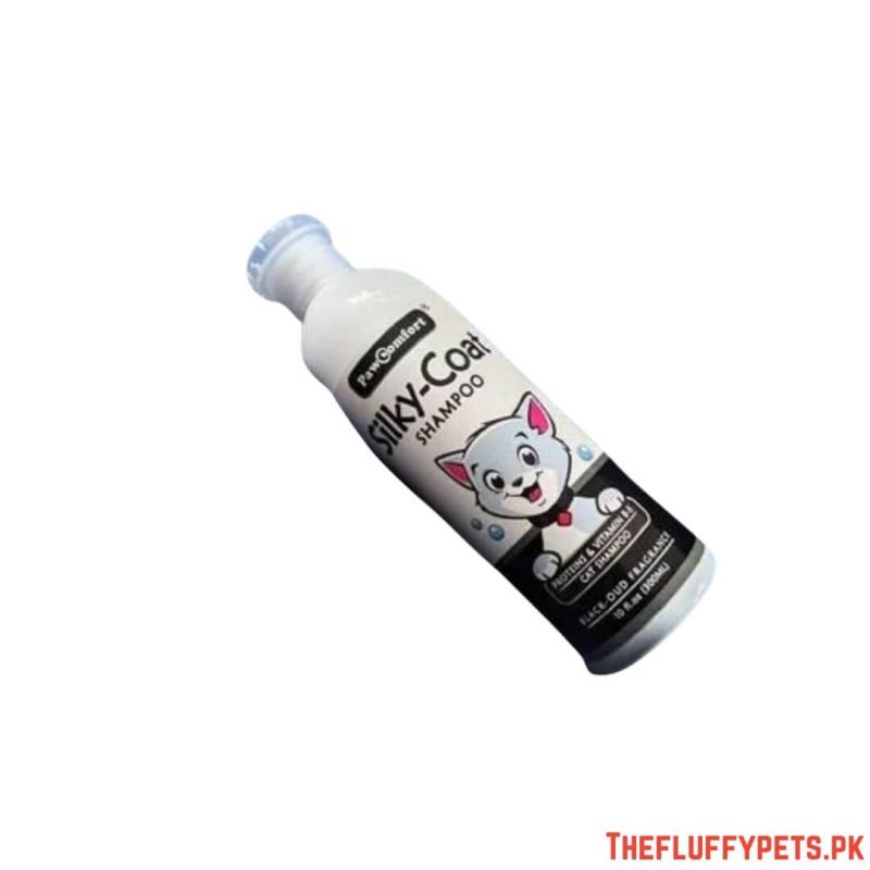 Paw Comfort Silky Coat Cat Black Shampoo 300ml