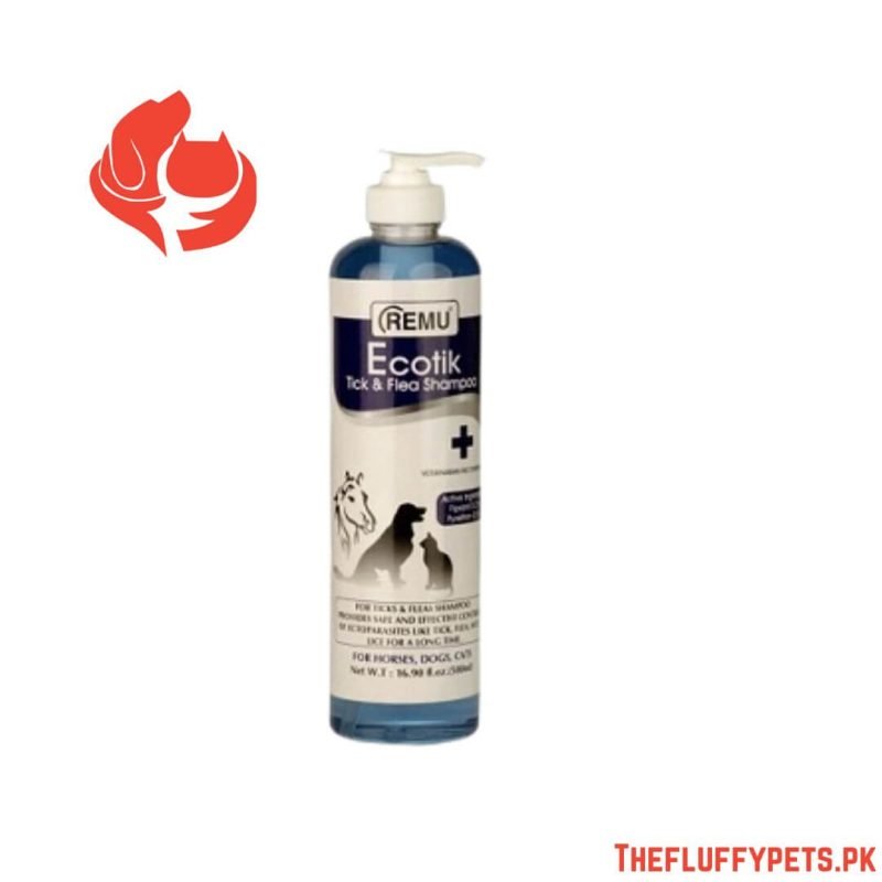 Remu Ecotik shampoo for ticks and fleas