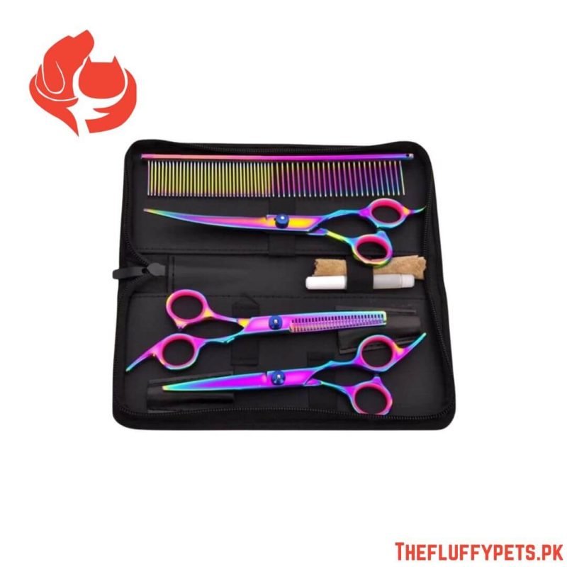 4 Pcs Scissor Set For Pets