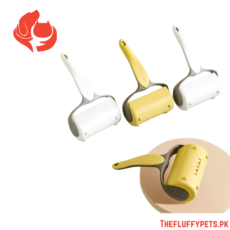 Lint Roller With Stand Cover Imp