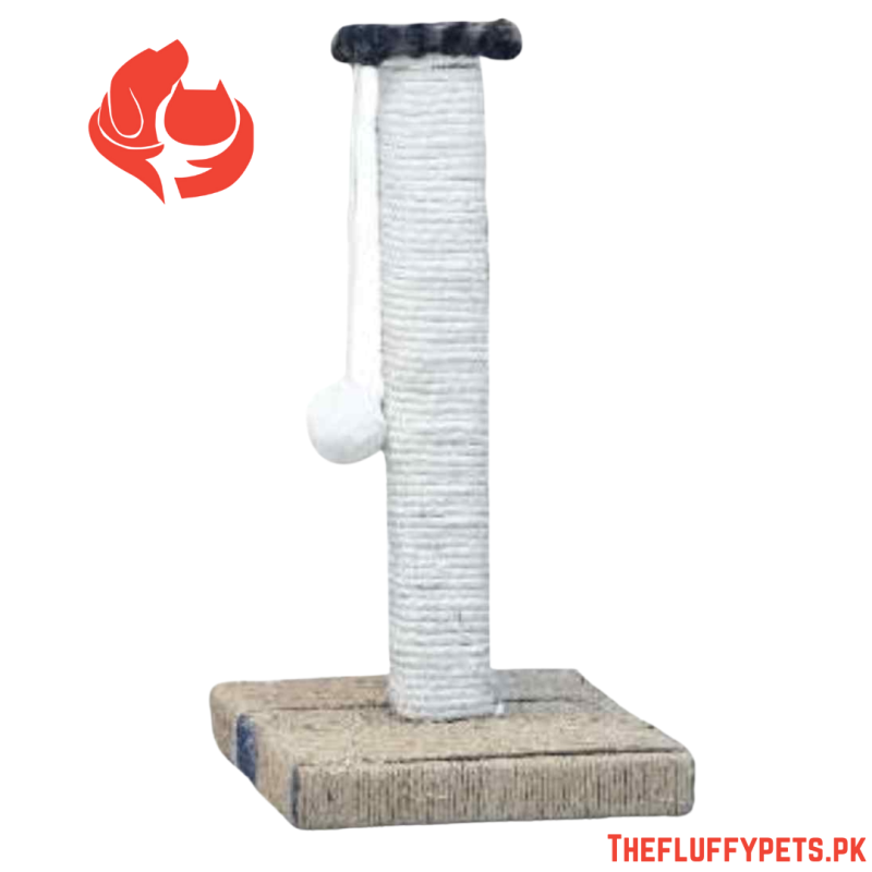 Single Square Pole Cat Scratcher 2