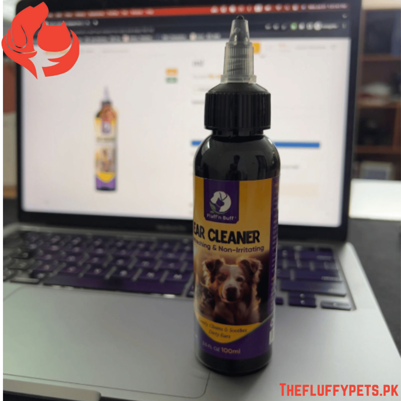Fluff n Buff Ear Cleaner For Cats and Dogs – 100 ml