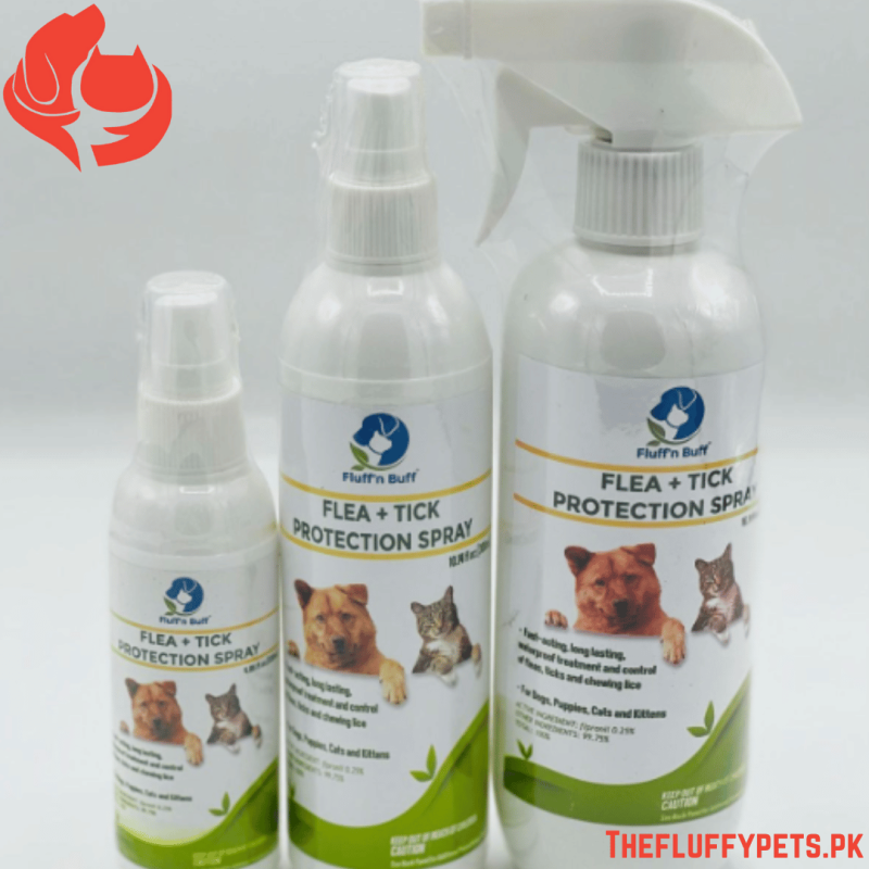 Fluff n Buff Flea + Tick Protection Spray