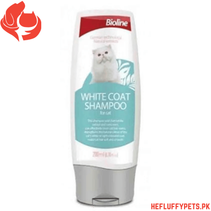 Bioline Cat White Coat Shampoo 200 ml