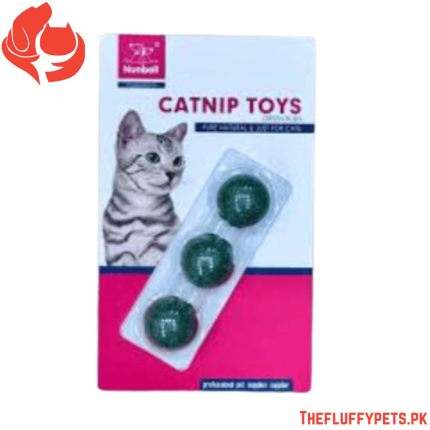 Nunbell Catnip Ball Toy 3pcs