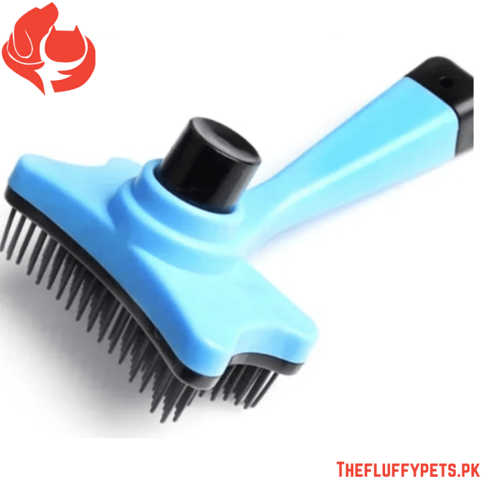 Nunbell Multi Colour Button Brush