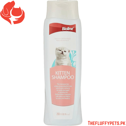 Bioline Kitten Cleansing Care Shampoo 200 ml