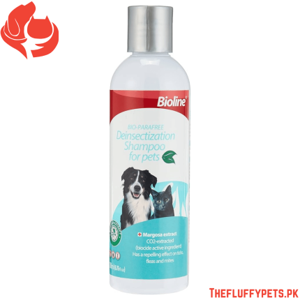 Bioline Pets Flea & Tick Deinsectization Shampoo 200 ml