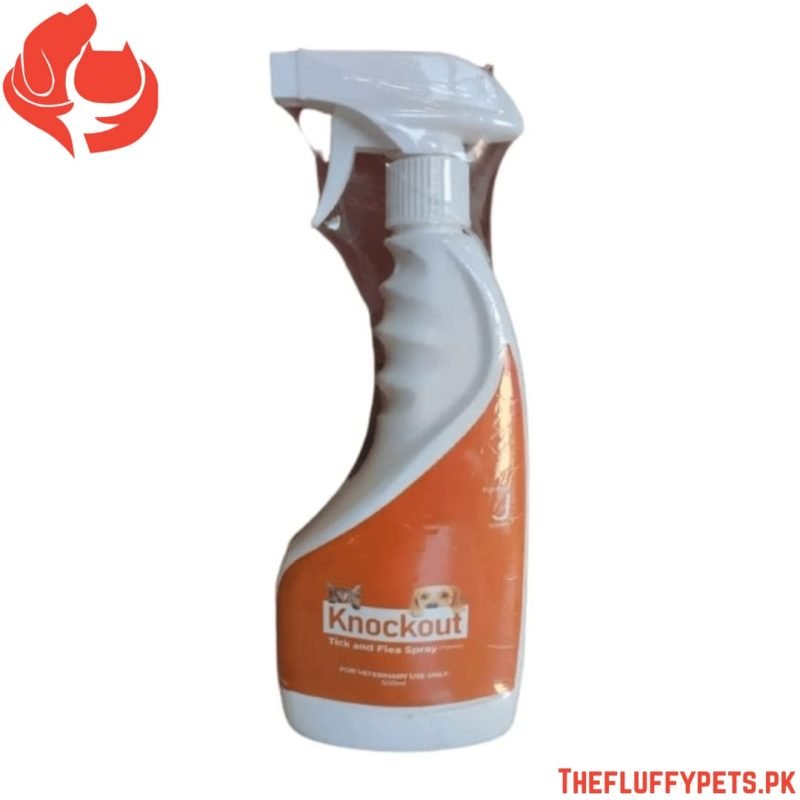 Knockout Tick & Flea Spray for Cats and Dogs