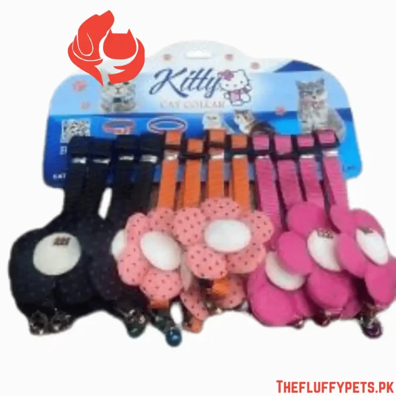 Cat Collar Sunflower Shape