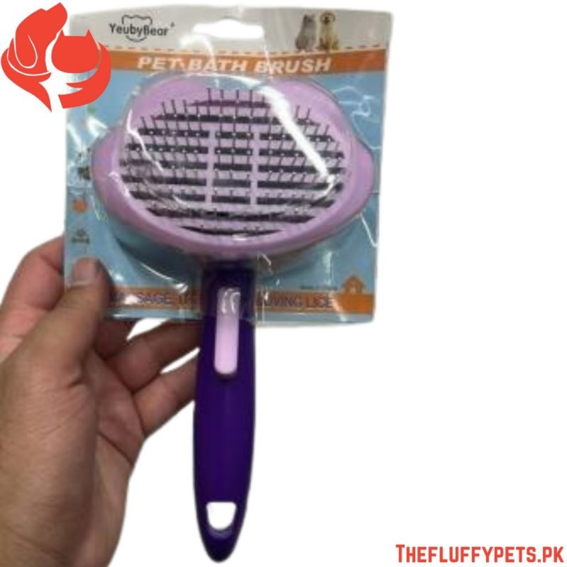 Front Button Brush Paw Shaped With Packing XL