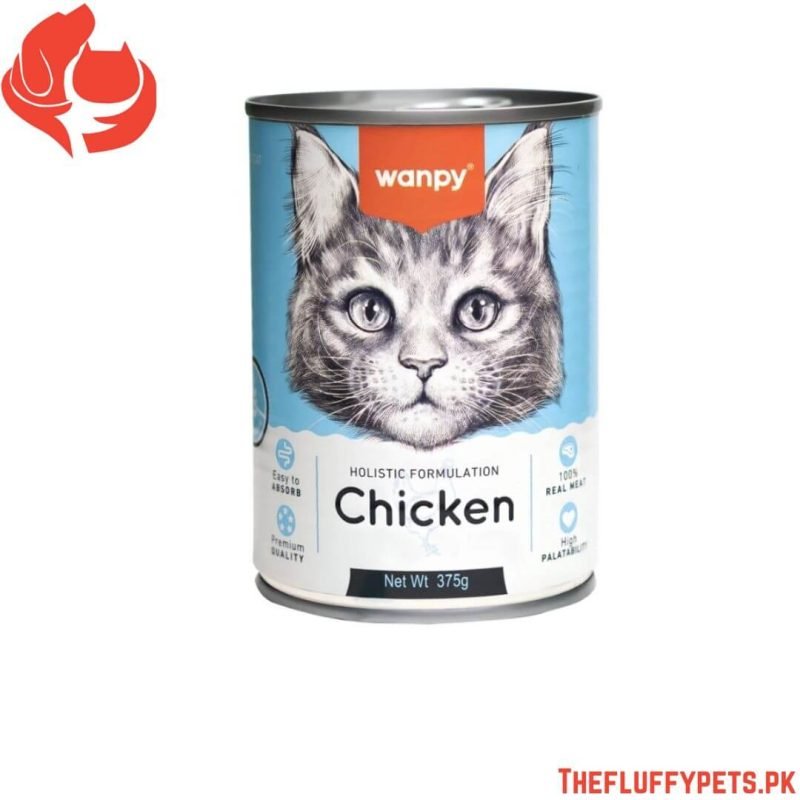 Wanpy Holistic formulation Cat Can-Chicken 375g