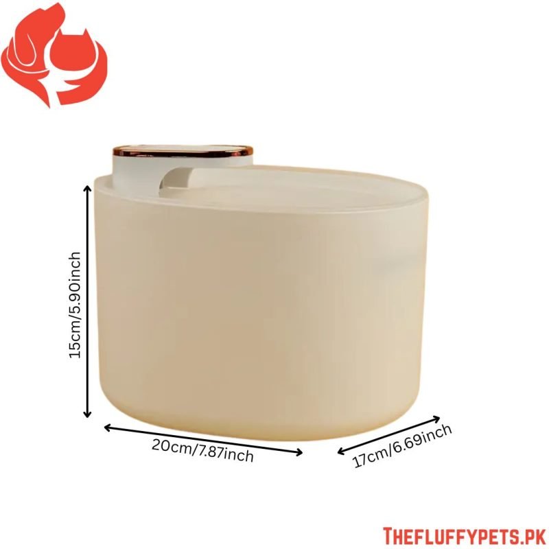 Automatic Pet Water Fountain with Quiet Pump