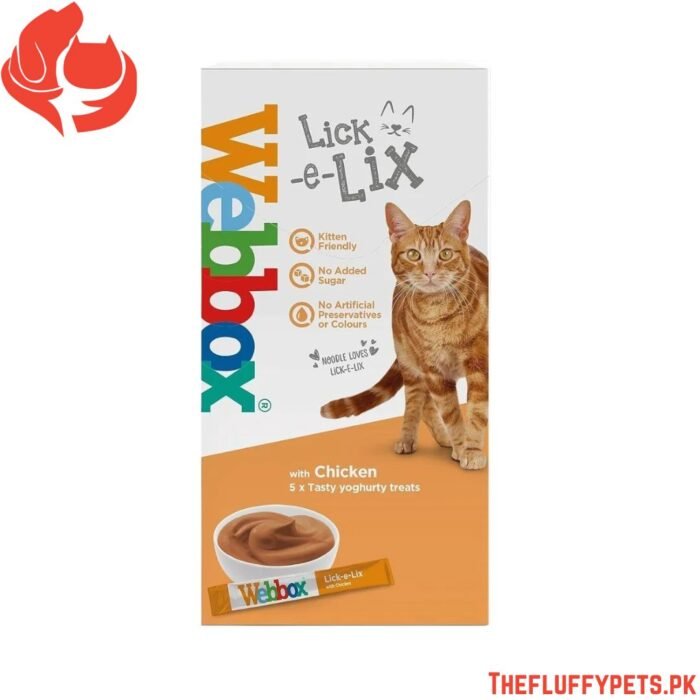 Webbox Lick-e-Lix Chicken Cat Treats