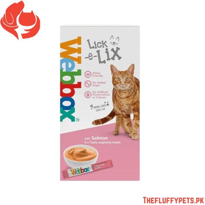 Webbox Lick-e-Lix Salmon Cat