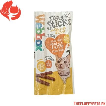 Webbox Tasty Sticks Chicken & Liver Cat Treats